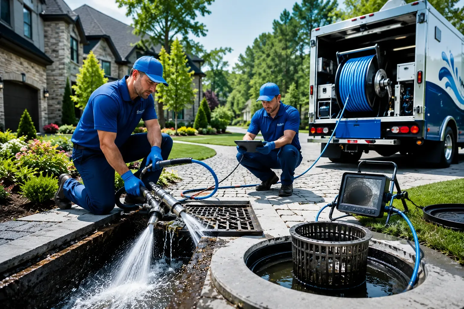 Local outdoor drain cleaning professionals in Wetmore, KS
